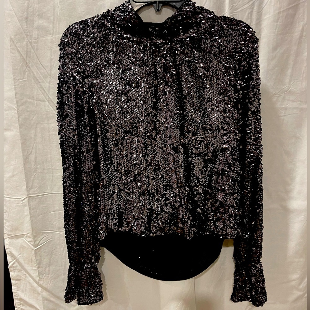Sequined, Free People shirt